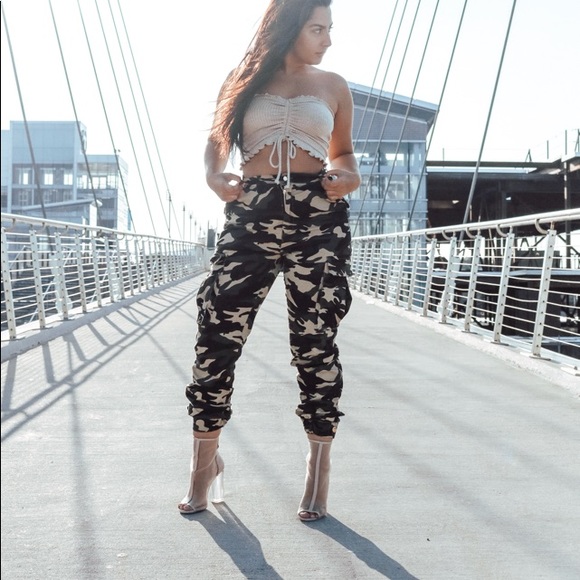 Pants - Camo army pants